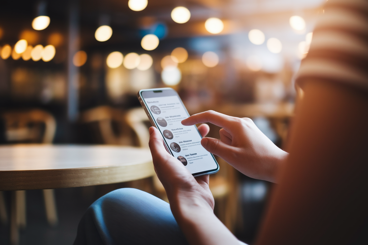 personne-cafe-table-smartphone-lumieres