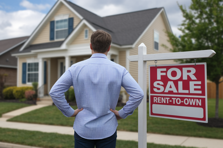 personne-dos-maison-panneau-rent-to-own