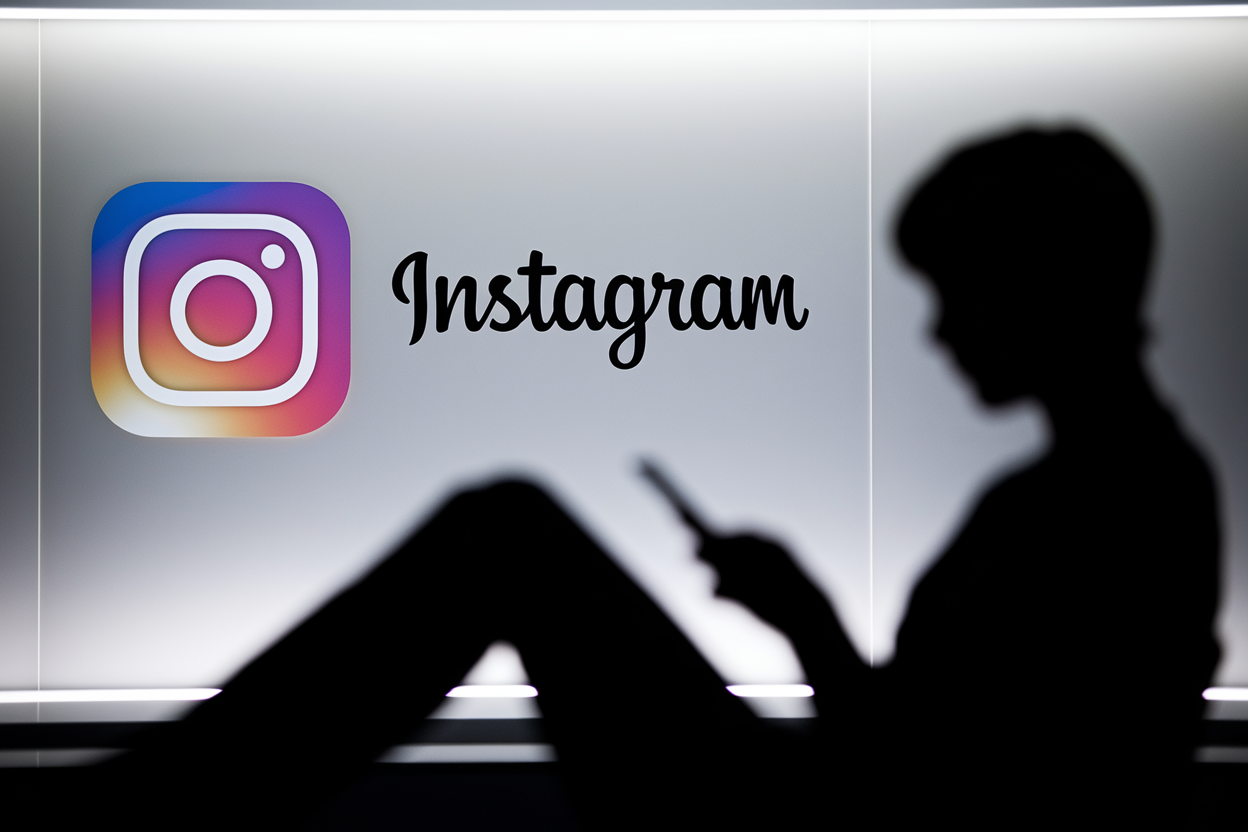 bureau-moderne-logo-instagram-silhouette-smartphone