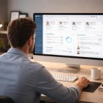 bureau-moderne-personne-ordinateur-interface