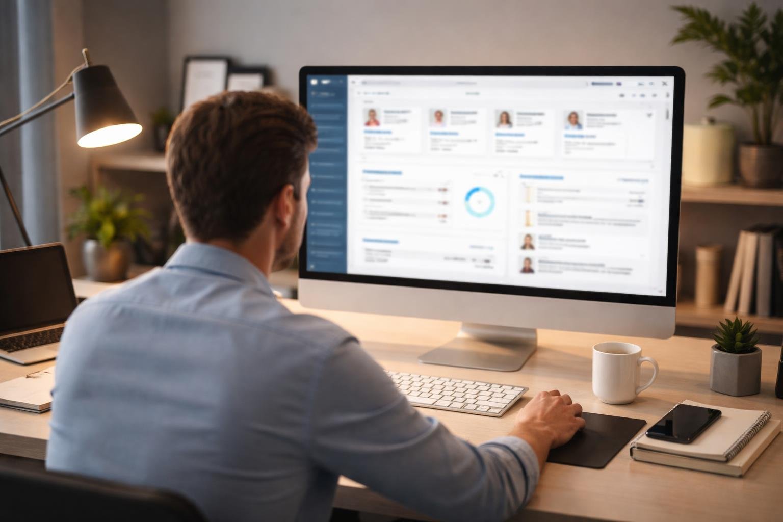 bureau-moderne-personne-ordinateur-interface