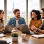 groupe-freelances-table-reunion-ordinateurs