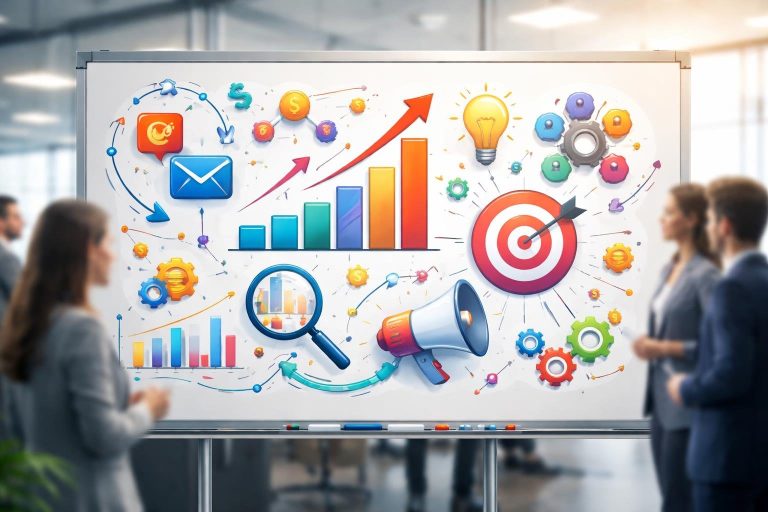tableau-illustrations-marketing-couleurs-dynamiques