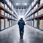 entrepot-frigorifique-rayonnages-employe-industrie