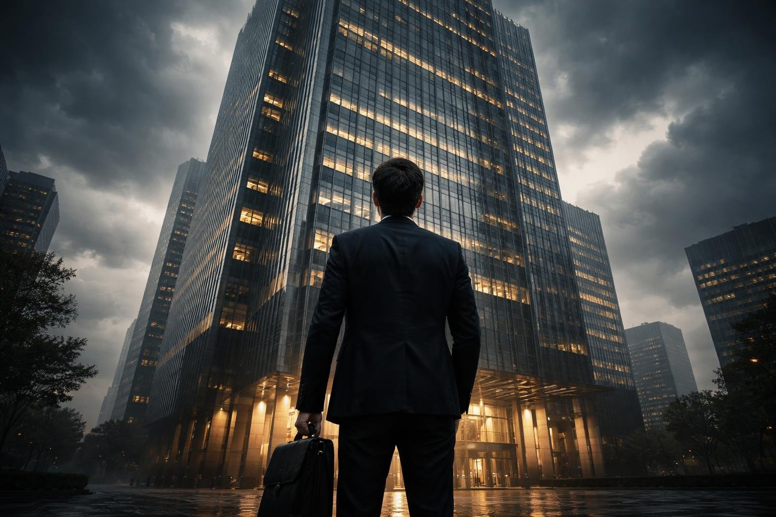 homme-dos-immeuble-moderne-nuageux