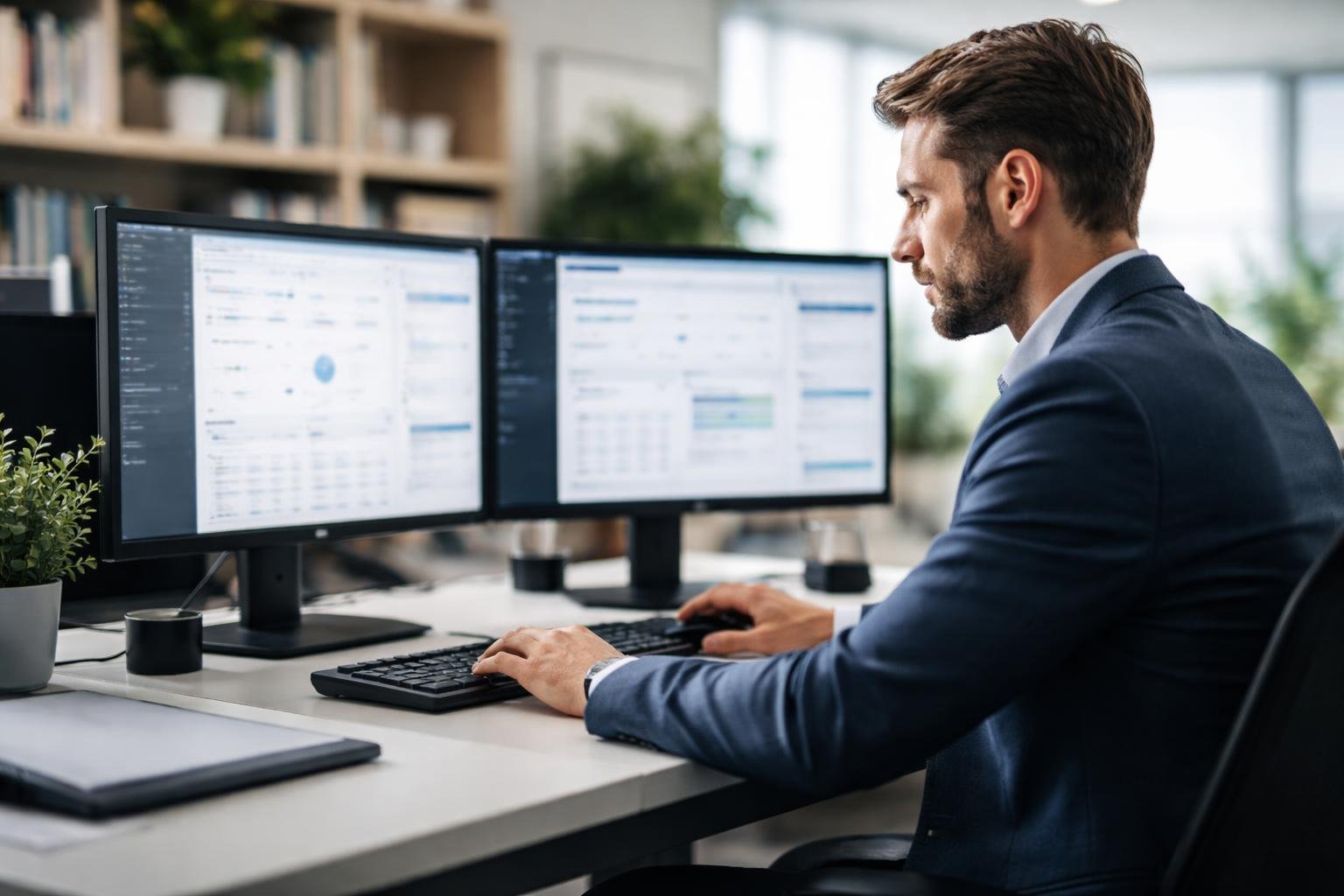 professionnel-bureau-ordinateur-ecrans-interfaces