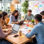 personnes-bureau-moderne-lumineux-collaboration